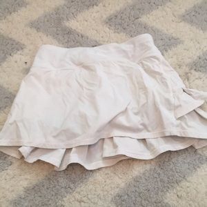 White ivivva skirt!